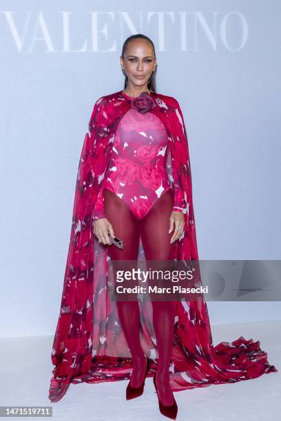 Nicole Ari Parker attends the Valentino Womenswear Fall Winter 2023-2024 show as part of Paris Fashion Week on March 05, 2023 in Paris, France.