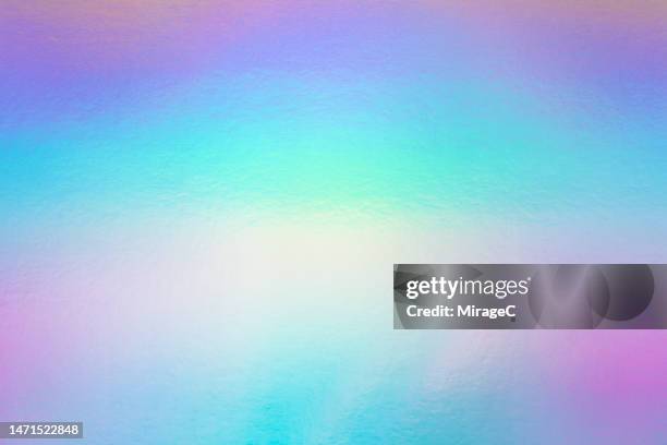 holographic texture background - foil material stock-fotos und bilder