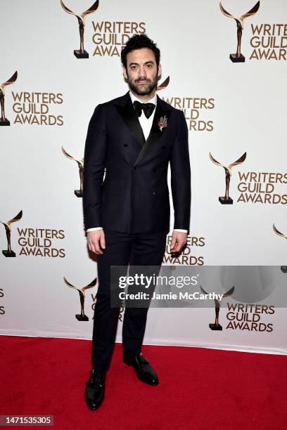 Morgan Spector attends the 75th Annual Writers Guild Awards at The Edison Ballroom on March 05, 2023 in New York City.