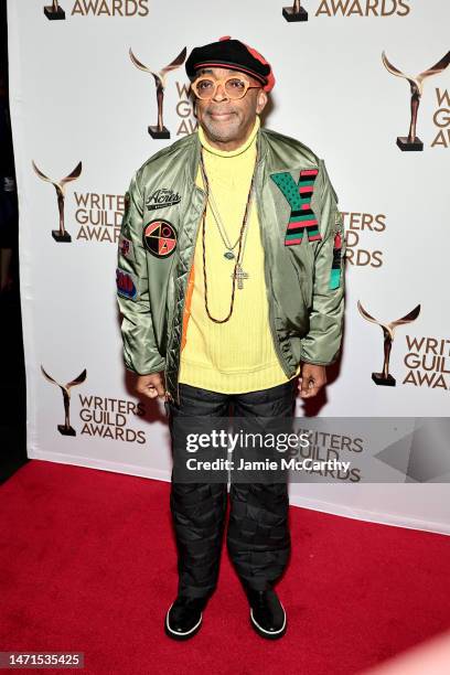 Spike Lee attends the 75th Annual Writers Guild Awards at The Edison Ballroom on March 05, 2023 in New York City.