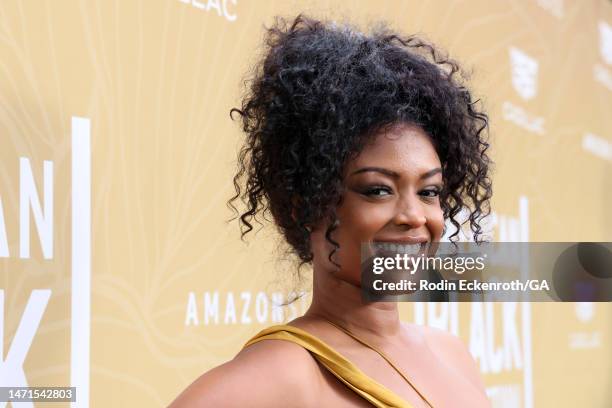 Javicia Leslie attends the 5th American Black Film Festival Honors: A Celebration of Excellence in Hollywood at 1 Hotel West Hollywood on March 05,...