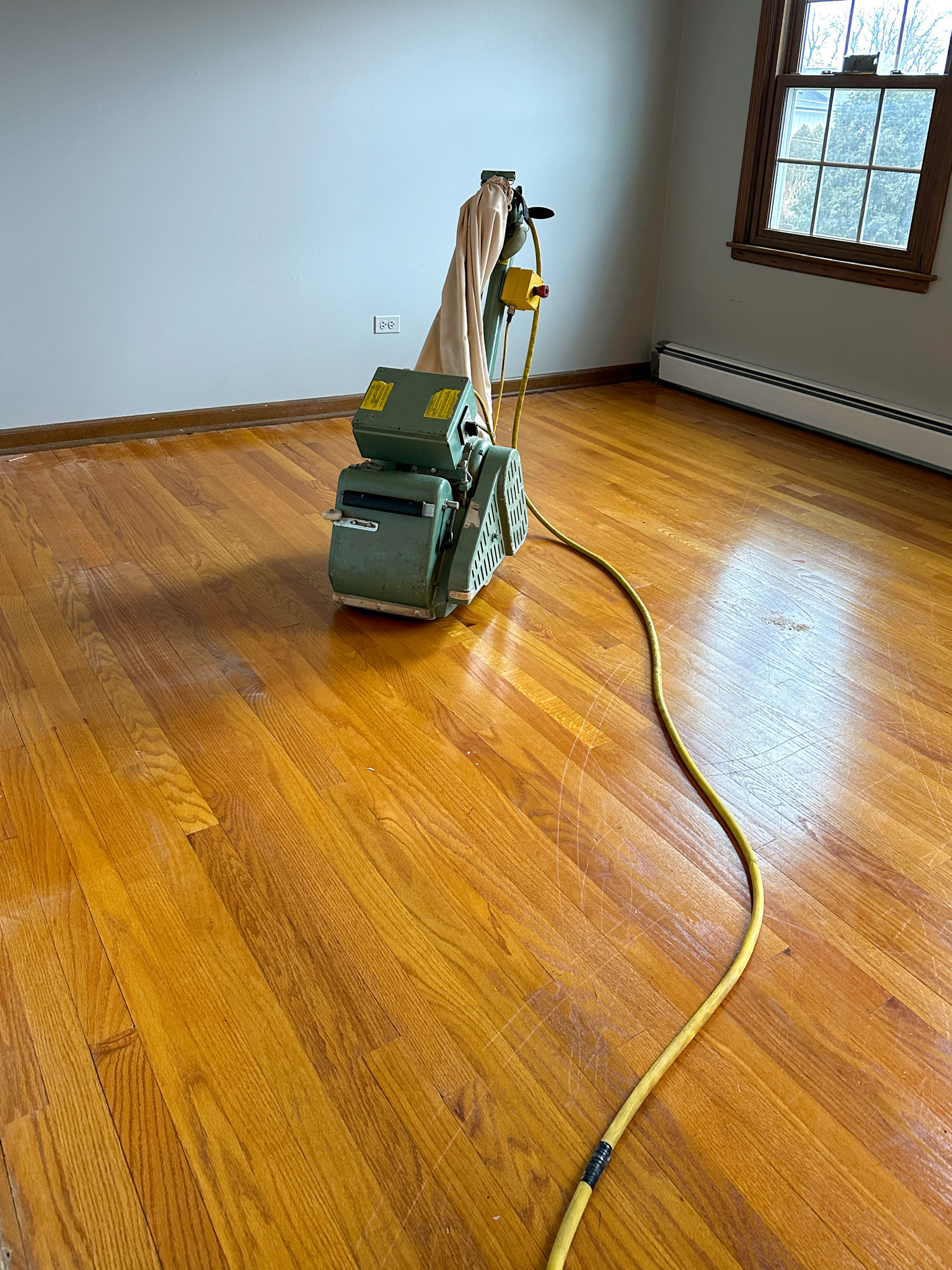 refinishing hardwood