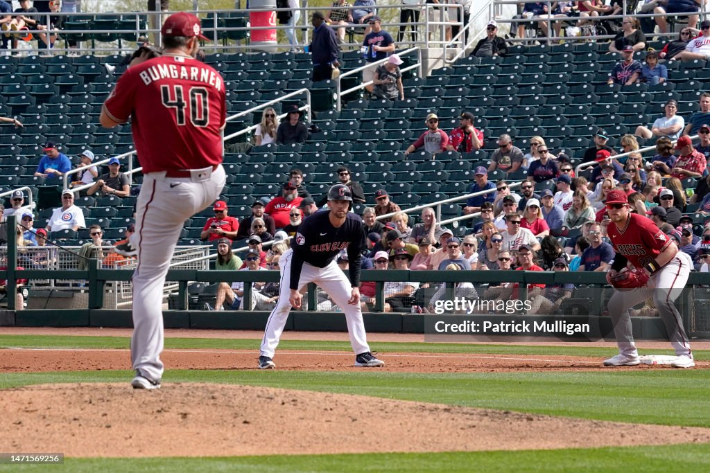 Arizona Diamondbacks v Cleveland Guardians