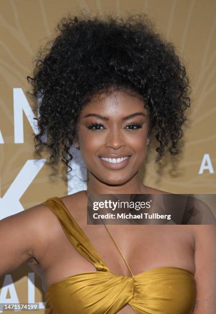 Javicia Leslie attends the 5th American Black Film Festival Honors: A Celebration of Excellence in Hollywood at 1 Hotel West Hollywood on March 05,...