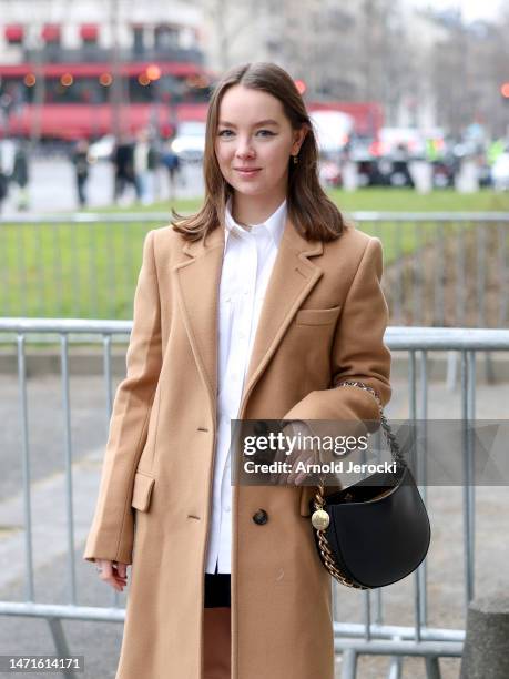 Alexandra of Hanover attends the Stella McCartney Womenswear Fall Winter 2023-2024 show as part of Paris Fashion Week on March 06, 2023 in Paris,...