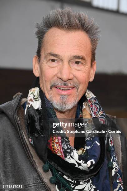 Florent Pagny attends the Stella McCartney Womenswear Fall Winter 2023-2024 show as part of Paris Fashion Week on March 06, 2023 in Paris, France.