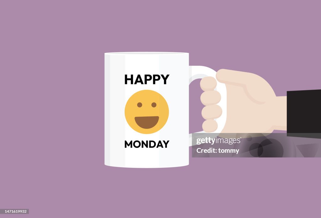 Happy monday mug for a new week
