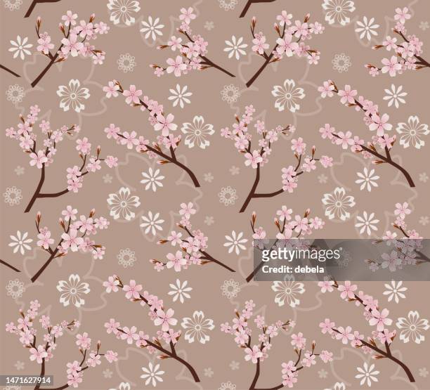 184 Pink Cherry Blossom Fabric Stock Photos, High-Res Pictures, and Images  - Getty Images