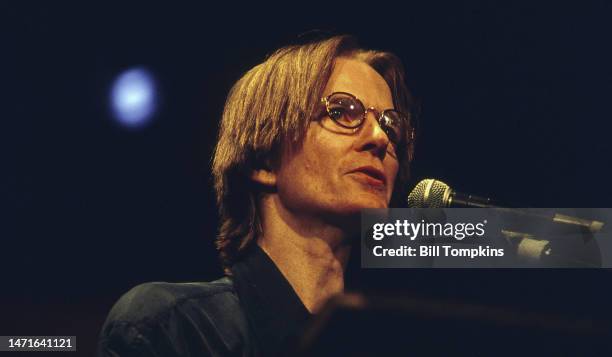 July 27: Poet and singer Jim Carroll on July 27th, 1996 in New York City.