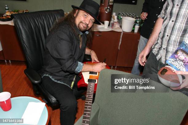 Gary Rossington, lead guitarist of Lynyrd Skynrd appears on TV show PRIVATE SESSIONS on August 1, 2010 in New York City.