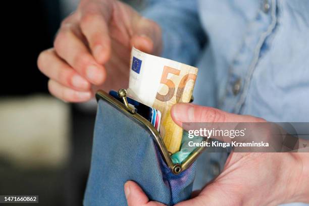 money - euro banconote foto e immagini stock