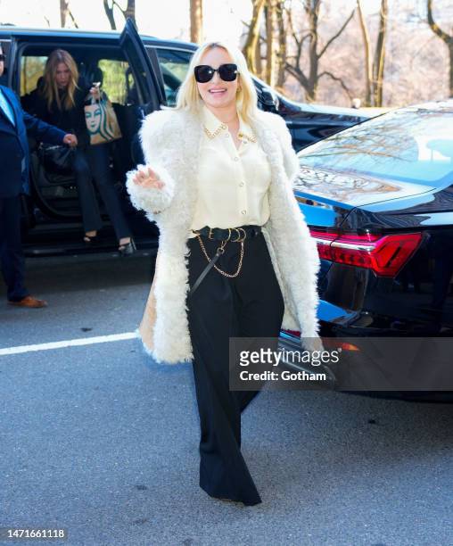 Hayden Panettiere at arrives for a taping of "Good Morning America" on March 06, 2023 in New York City.