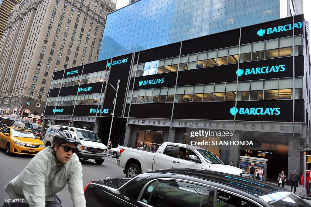 View of a Barclays Capital office on Jun