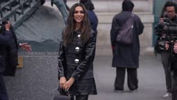 Deepika Padukone attends the Louis Vuitton Fall/Winter 2023-2024