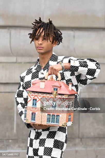 Jaden Smith attends the Louis Vuitton Womenswear Fall Winter News Photo  - Getty Images