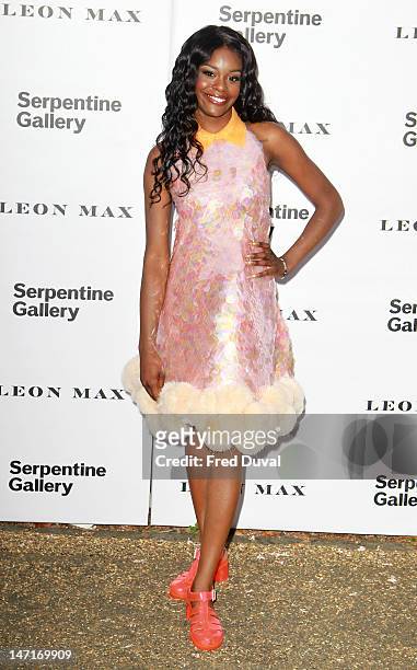 Azealia Banks attends The Serpentine Gallery Summer Party at The Serpentine Gallery on June 26, 2012 in London, England.