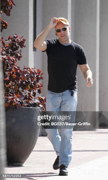 Bruce Willis is seen on August 16, 2006 in Los Angeles, California.