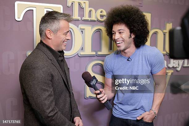 Episode 4277 -- Pictured: Actor Matt LeBlanc during an interview with Bryan Branly backstage on June 26, 2012 --