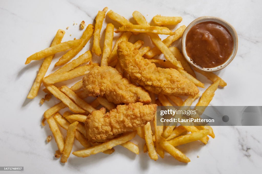 Three Piece Chicken Tender Meal