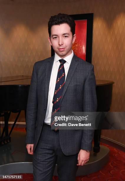 Ryan-Mark Parsons attends the press night after party for "The Great British Bake Off Musical" on March 06, 2023 in London, England.