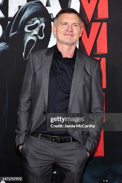 Kevin Williamson attends Paramount's "Scream VI" World Premiere at AMC Lincoln Square Theater on March 06, 2023 in New York City.