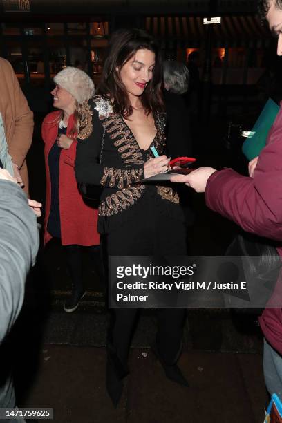 Natalia Tena seen attending John Wick: Chapter 4 - afterparty at Soho House Dean Street on March 06, 2023 in London, England.