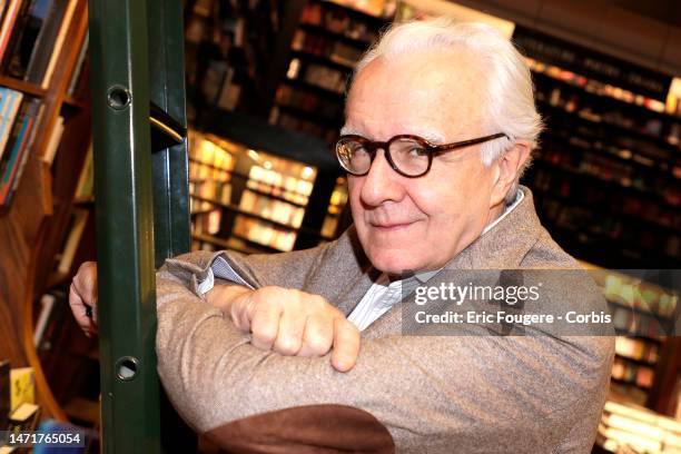 Chef Alain Ducasse poses during a portrait session in Paris, France on .