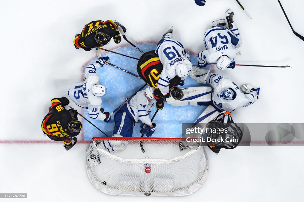 Toronto Maple Leafs v Vancouver Canucks