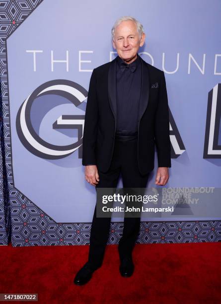 Victor Garber attends The Roundabout Gala 2023 at The Ziegfeld Ballroom on March 06, 2023 in New York City.