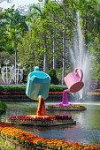 statue park chiangmai thailand