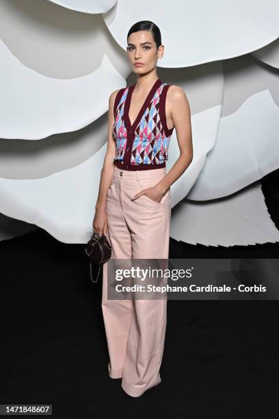 Alma Jodorowsky attends the Chanel Womenswear Fall Winter 2023-2024 show as part of Paris Fashion Week on March 07, 2023 in Paris, France.