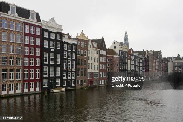 canal houses. - naast stockfoto's en -beelden