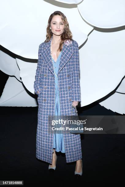 Dianna Agron attends the Chanel Womenswear Fall Winter 2023-2024 show as part of Paris Fashion Week on March 07, 2023 in Paris, France.