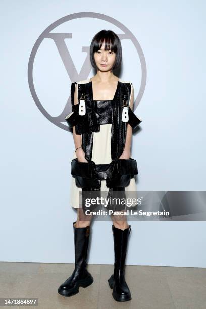 Doona Bae attends the Louis Vuitton Womenswear Fall Winter 2023-2024 show as part of Paris Fashion Week on March 06, 2023 in Paris, France.