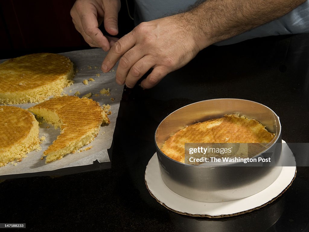 Multi-Layered Cake Dessert