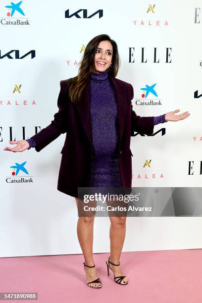 Inma Cuesta attends the ELLE Women Summit at the El Beatriz Club on March 07, 2023 in Madrid, Spain.