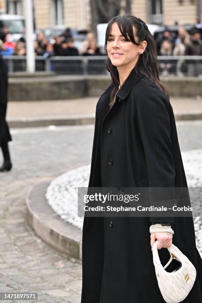 Pauline Ducruet attends the Miu Miu Womenswear Fall Winter 2023-2024 show as part of Paris Fashion Week on March 07, 2023 in Paris, France.