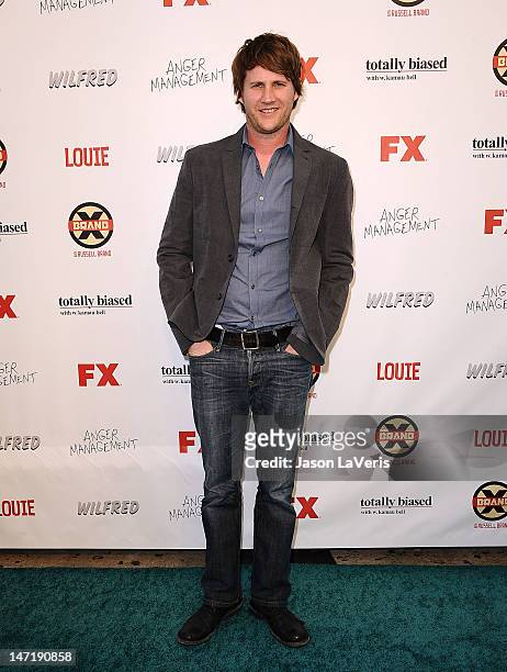 Actor Derek Richardson attends the FX summer comedies party at Lure on June 26, 2012 in Hollywood, California.