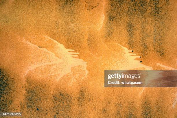 rusty metal, grunge metal background, texture scratches and cracks, iron surface full area. - copper detail stock pictures, royalty-free photos & images