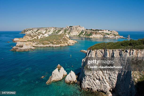 tremiti islands - isole tremiti stock pictures, royalty-free photos & images