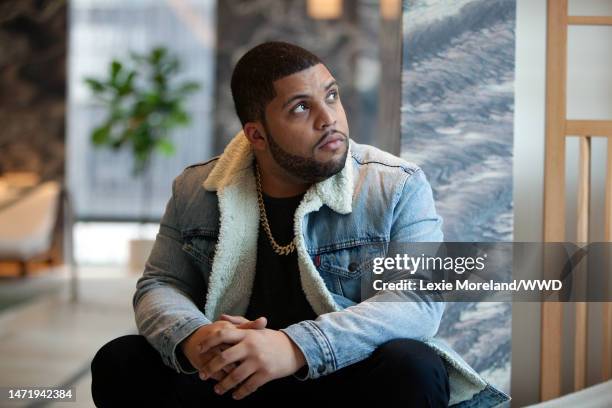 Actor O'Shea Jackson Jr. Is photographed for WWD on May 1, 2019 at the Four Seasons Hotel in New York City.