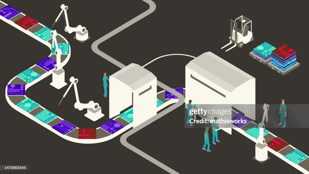 マイクロチップ工場