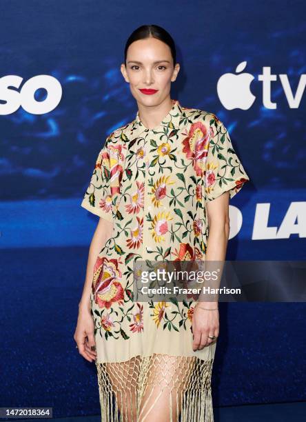 Jodi Balfour attends Apple Original Series "Ted Lasso" Season 3 Red Carpet Premiere Event at Westwood Village Theater on March 07, 2023 in Los...