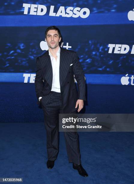 Phil Dunster arrives at the Apple Original Series "Ted Lasso" Season 3 Red Carpet Premiere Event at Westwood Village Theater on March 07, 2023 in Los...