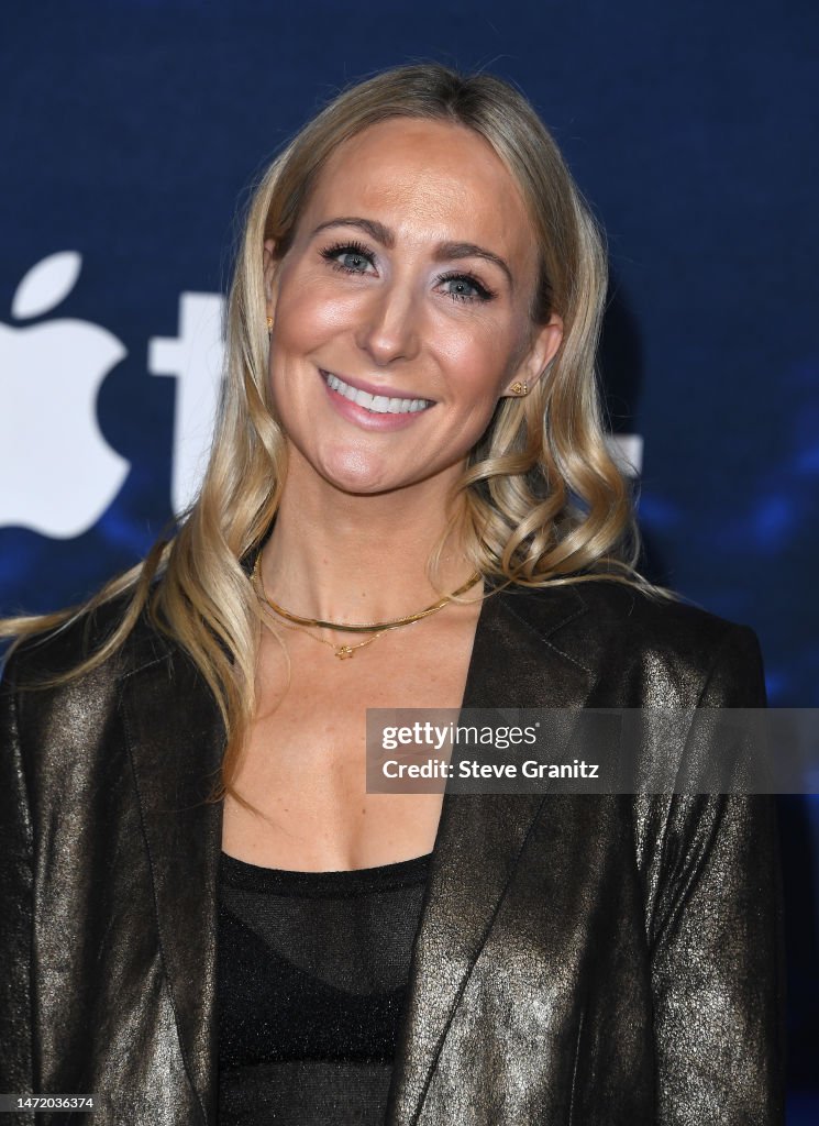 Nikki Glaser arrives at the Apple Original Series "Ted Lasso" Season