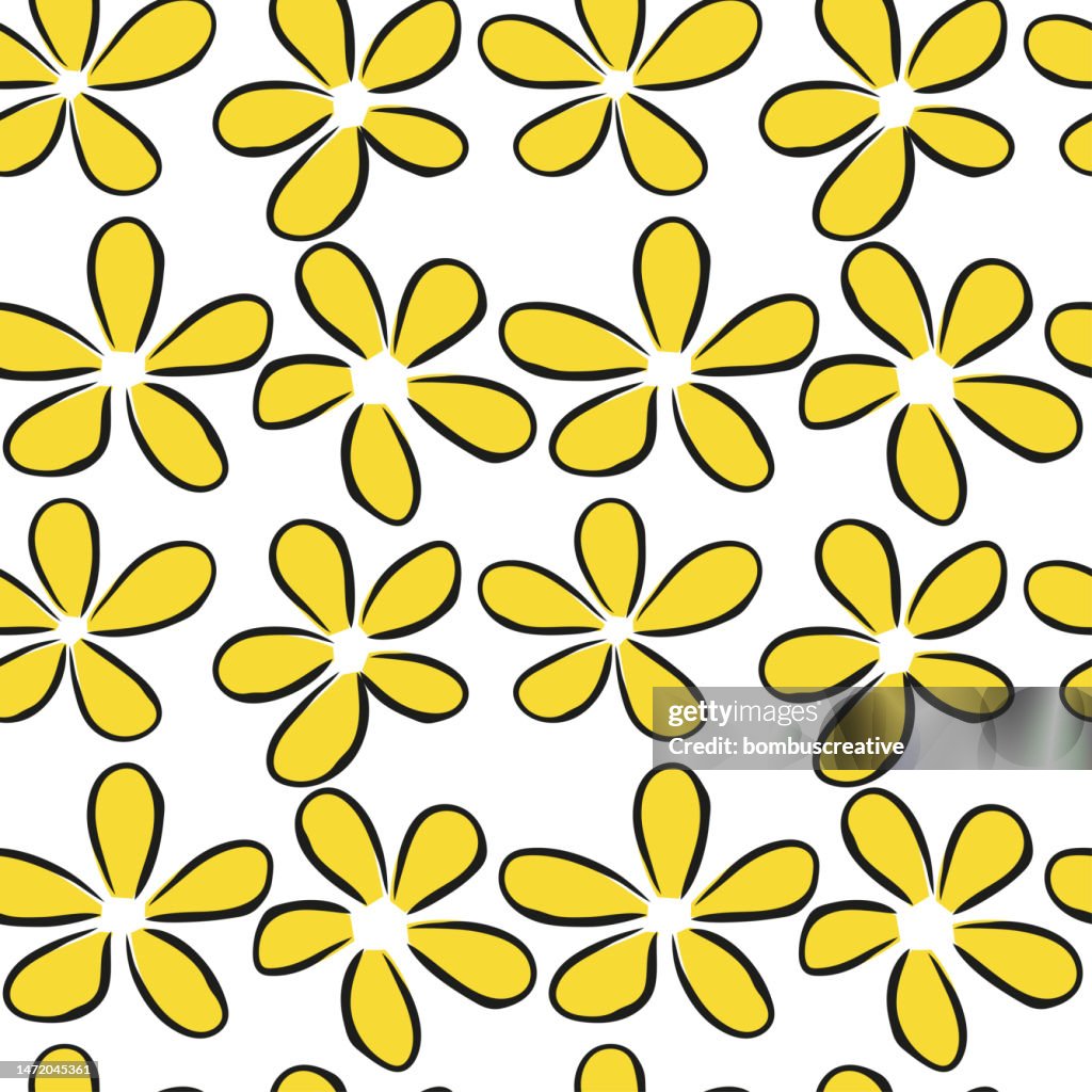 Daisy Flower Pattern Design