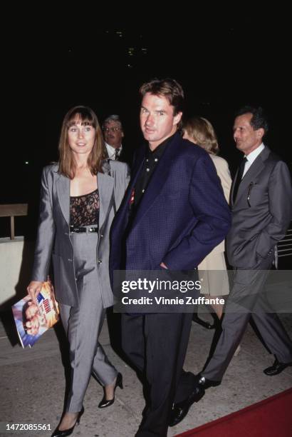 Jimmy Connors and wife Patti McGuire attend the "Hero" Century City Premiere at the Cineplex Odeon Century Plaza Cinemas in Century City, California,...