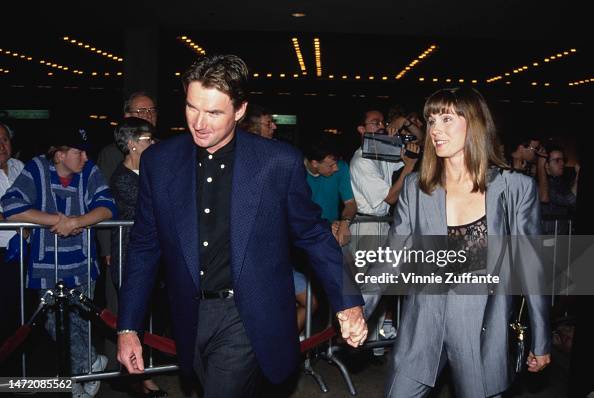 Jimmy Connors and wife Patti McGuire attend the "Hero" Century City