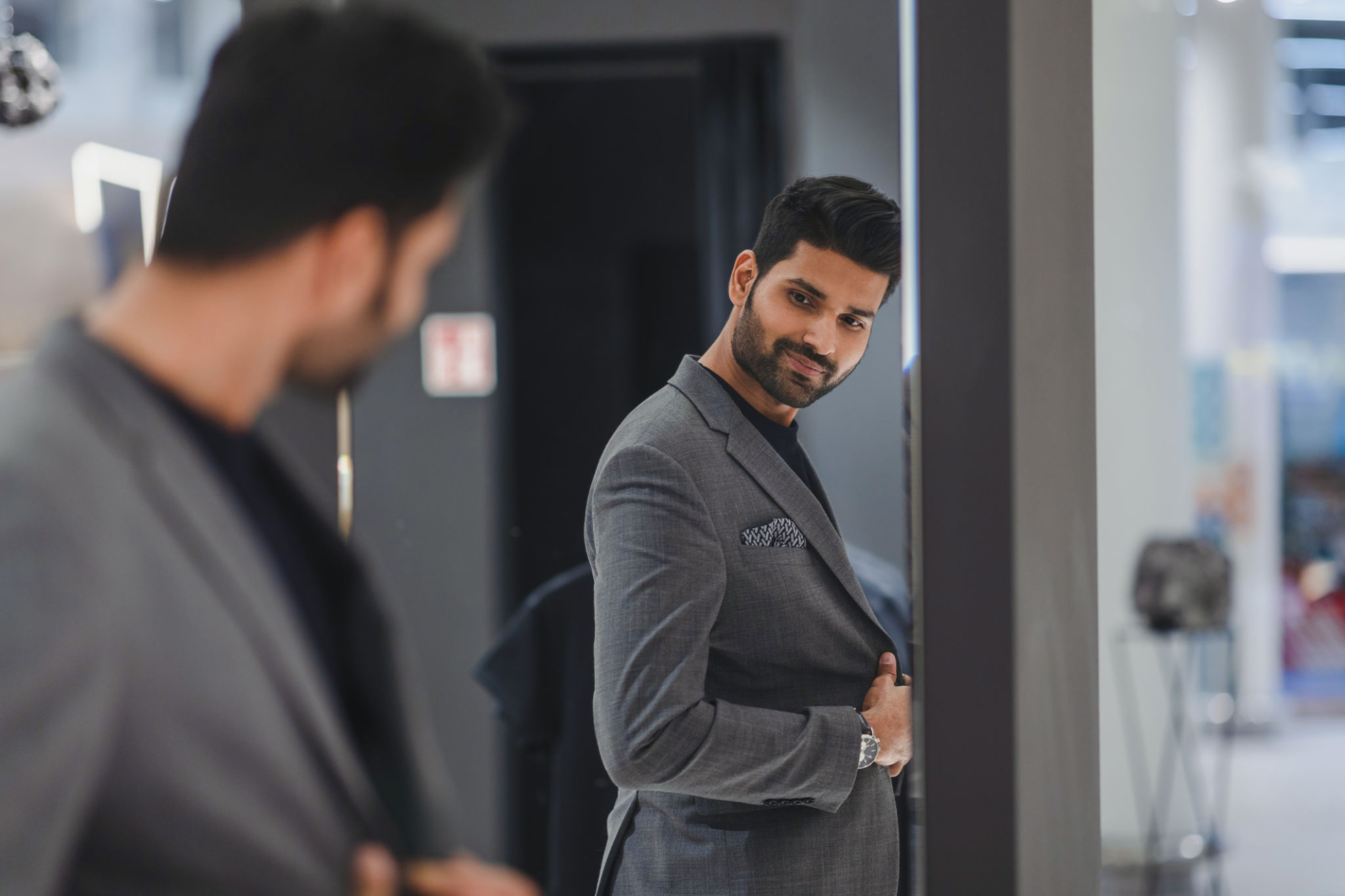 indian suit fitting