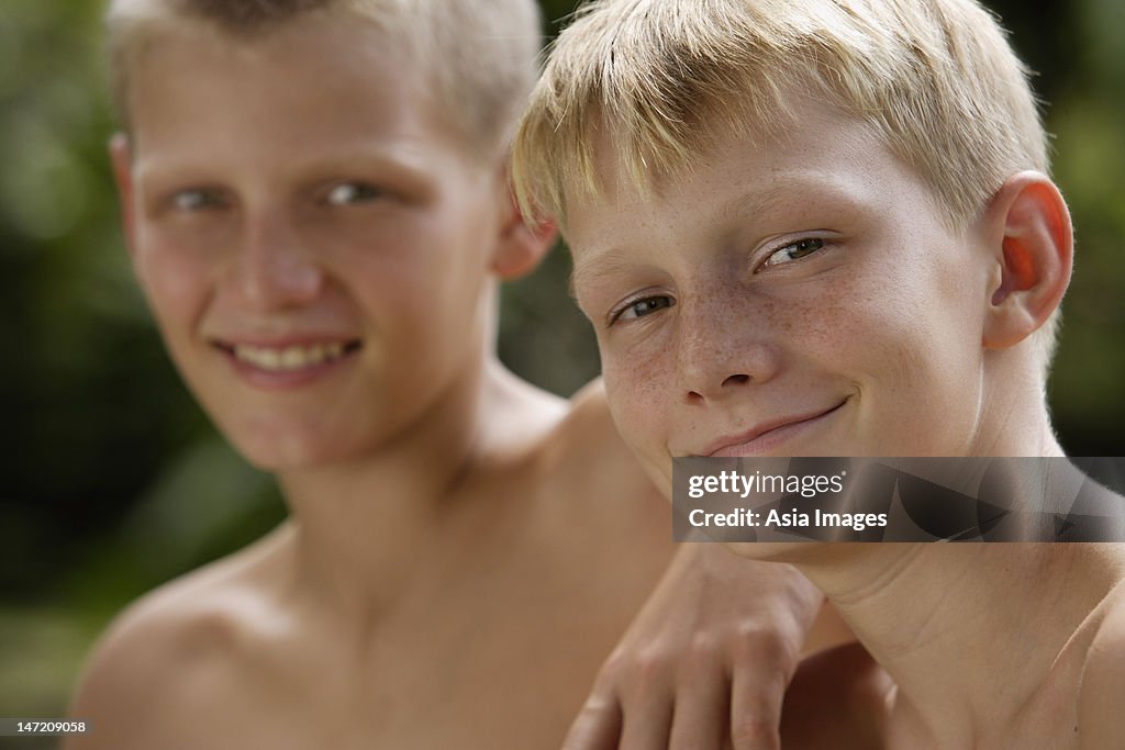 Two young boys